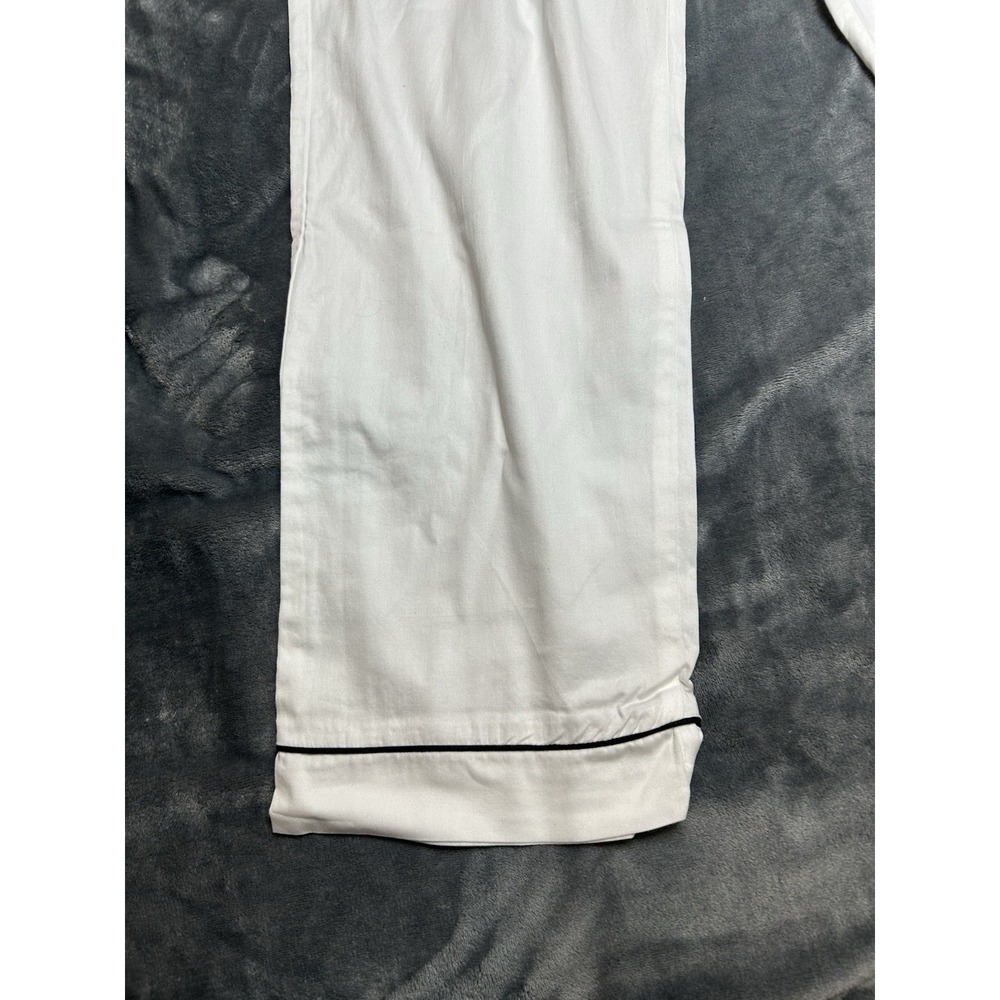 Bedhead Pajama Set Medium Organic Cotton Mr Set White - Picture 2 of 15